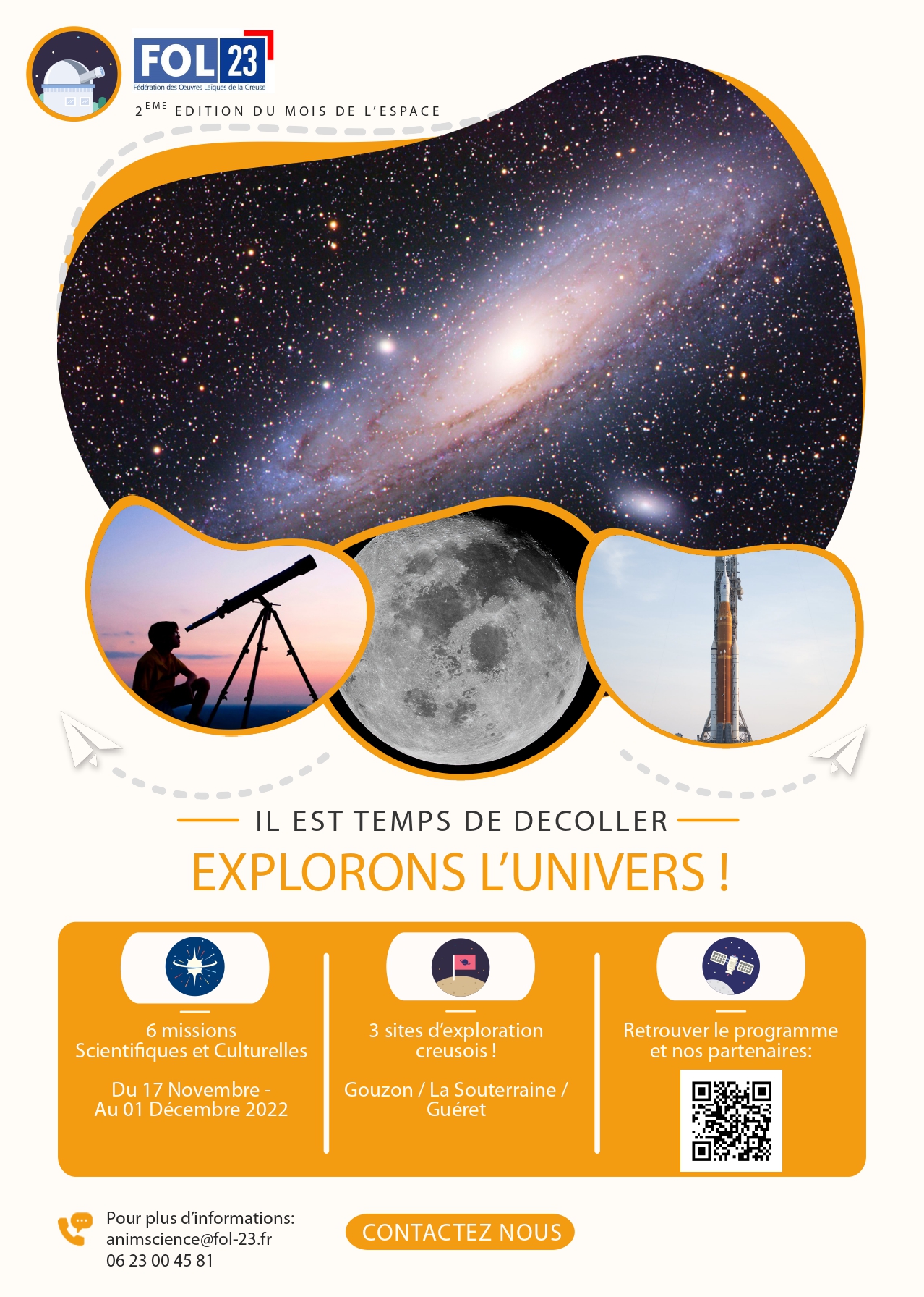 Conférence « Le téléscope James Webb »