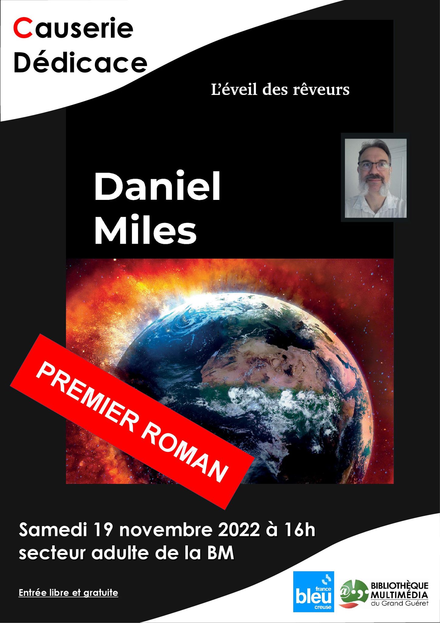 Dédicace de Daniel Miles