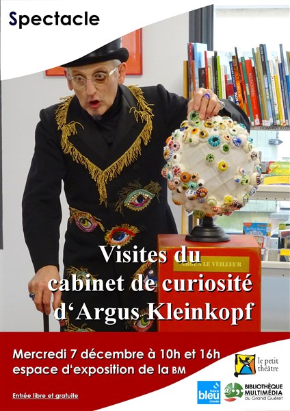 Visites du cabinet de curiosité d'Argus Kleinkopf