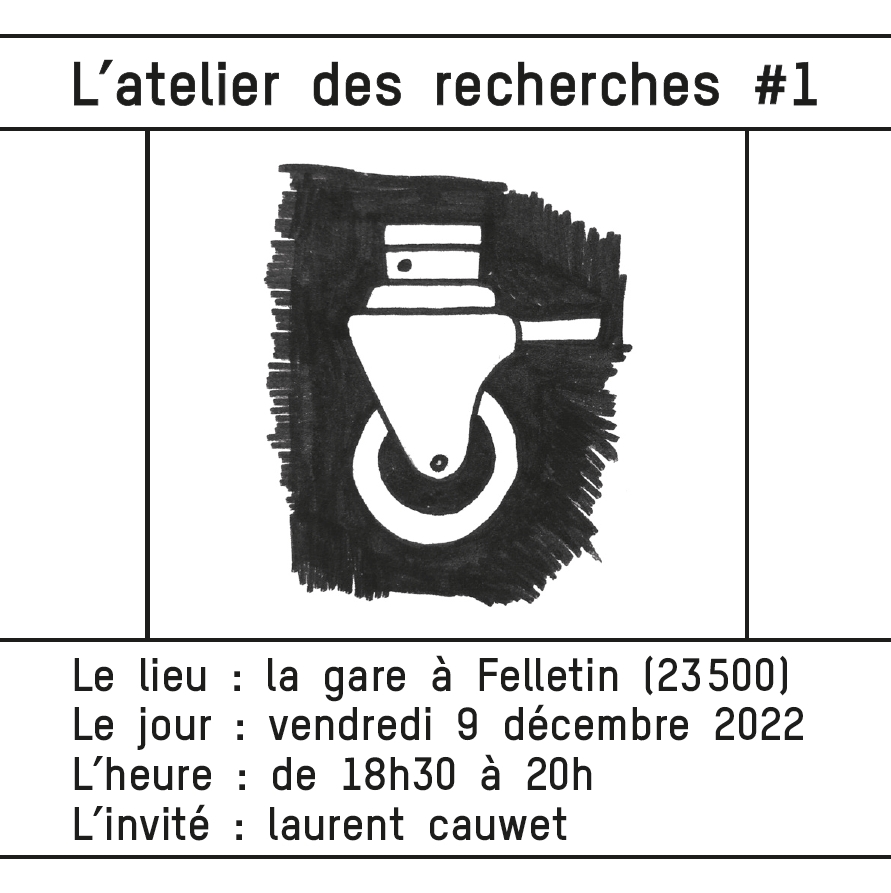 L'atelier des recherches #1