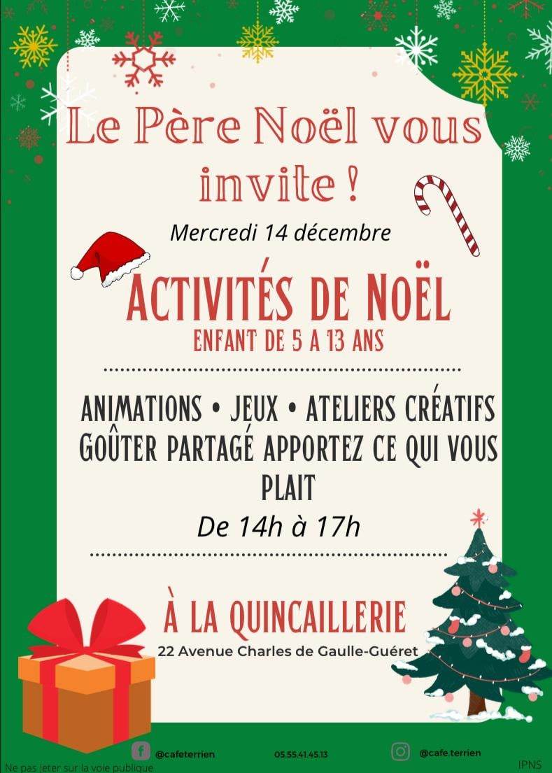 Le père Noël vous invite