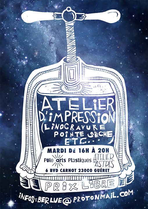 Atelier d'impression