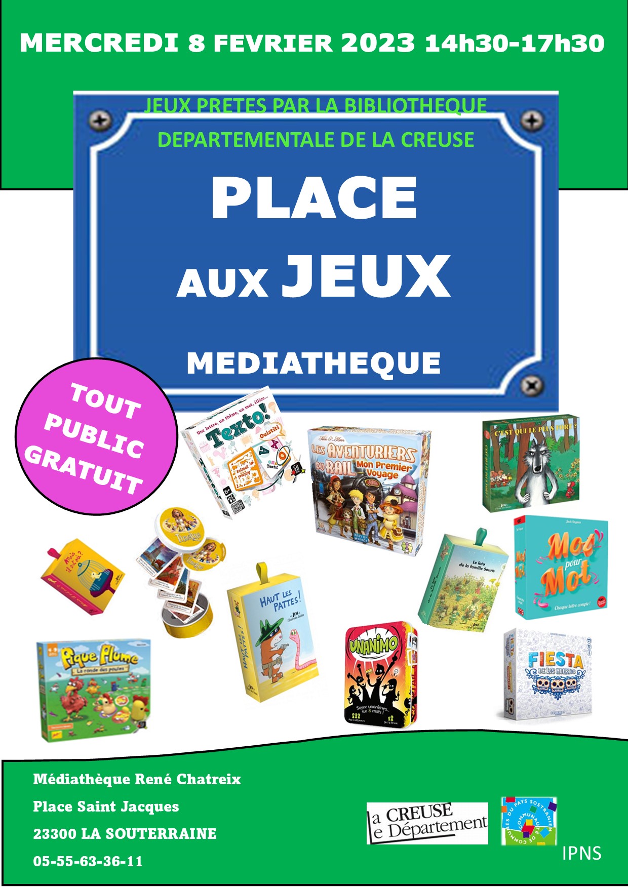 Place aux jeux