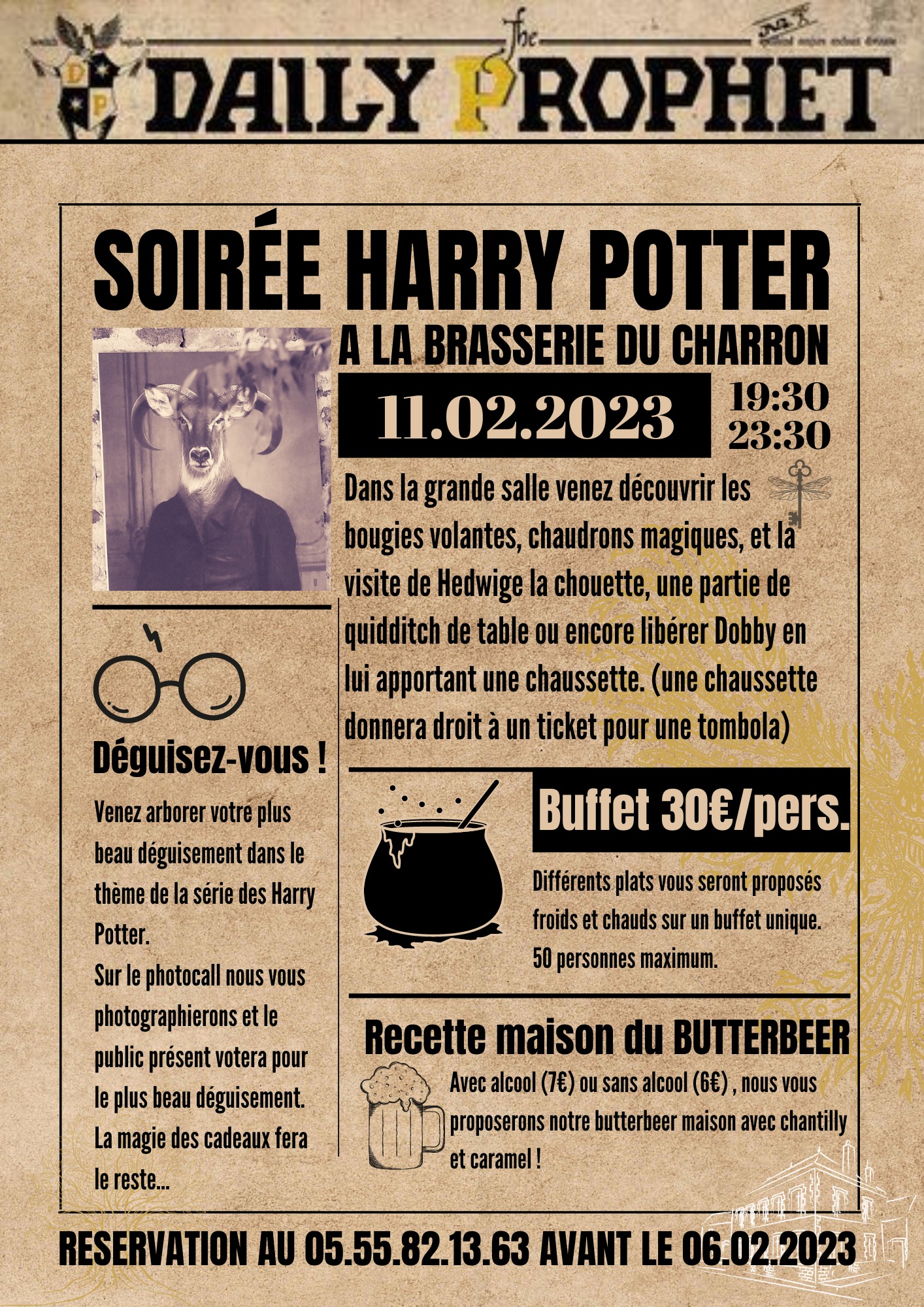 Soirée Harry Potter