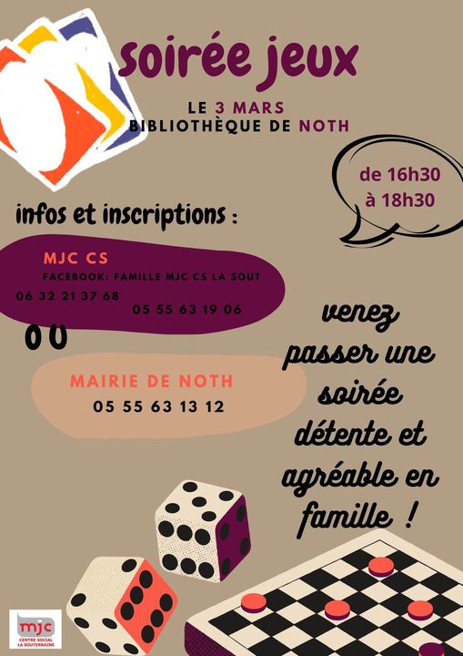 Soirée jeux