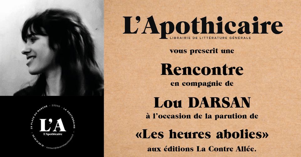 Rencontre avec Lou Darsan