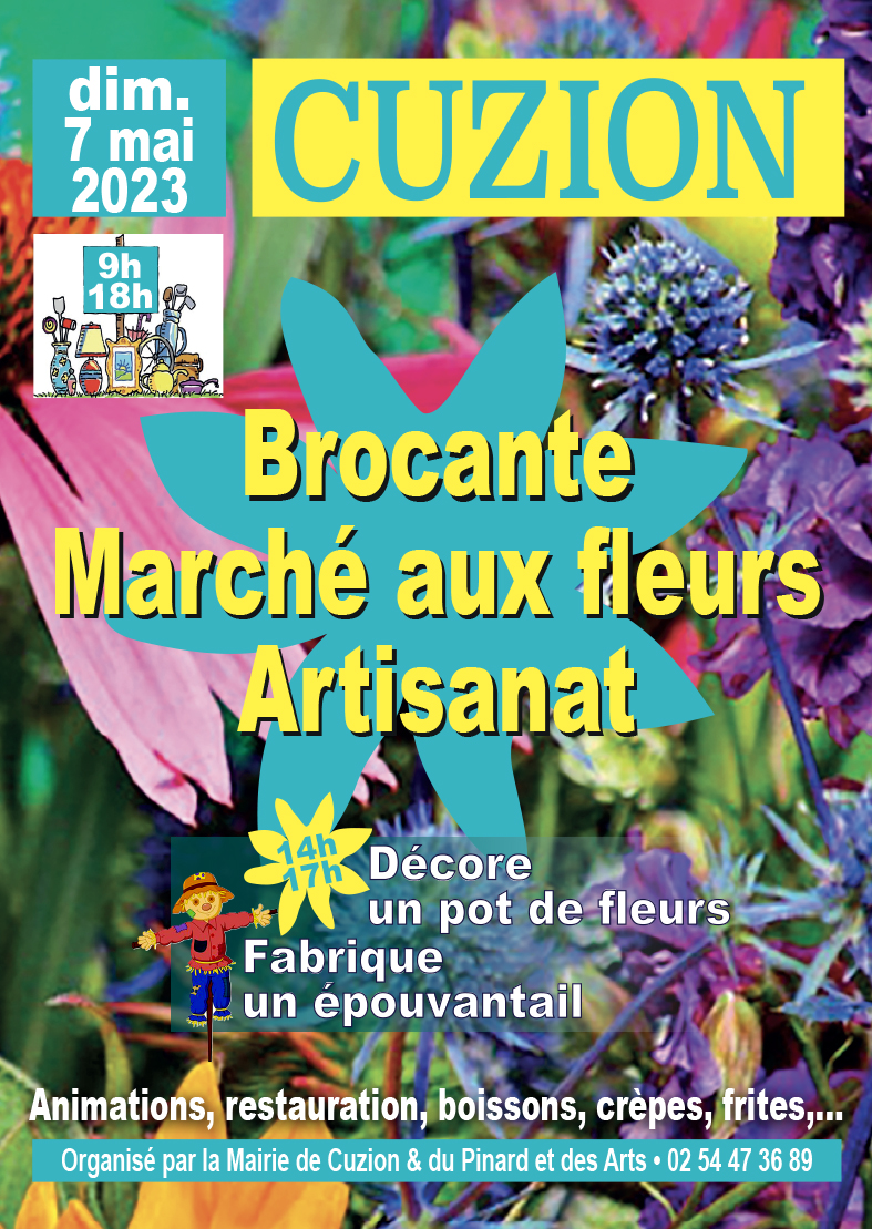 Brocante / marché aux fleurs / artisanat