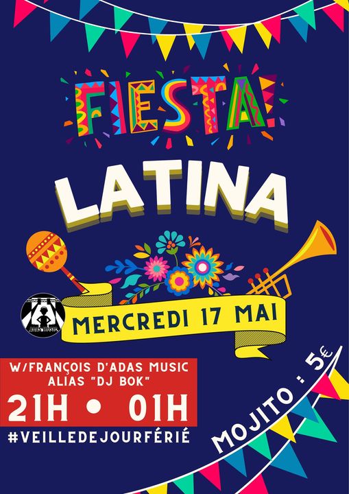 Fiesta Latina avec DJ Bok