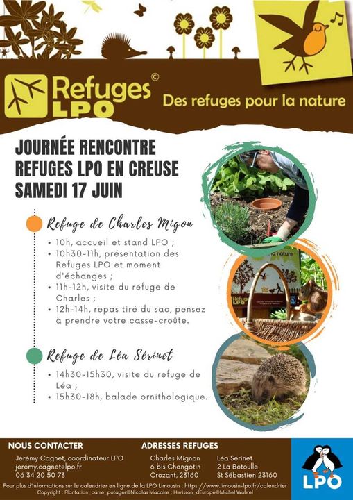 Journée rencontre refuges LPO