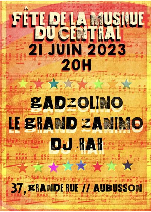 Gadzolino + Le Grand Zanimo + DJ Rar