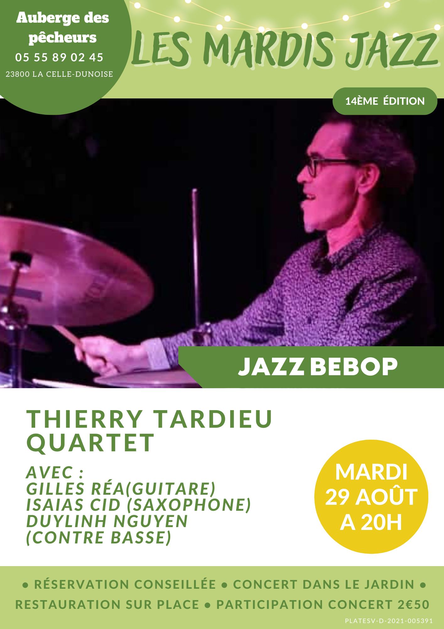 Thierry Tardieu quartet