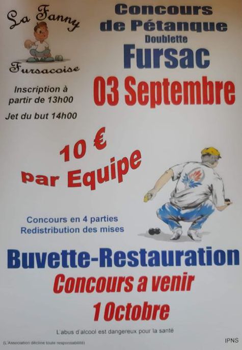 Concours de pétanque