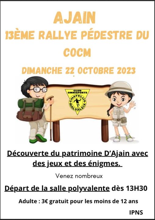 Rallye pédestre du COCM