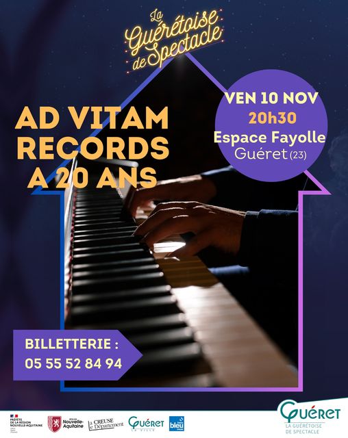 Ad Vitam records a 20 ans