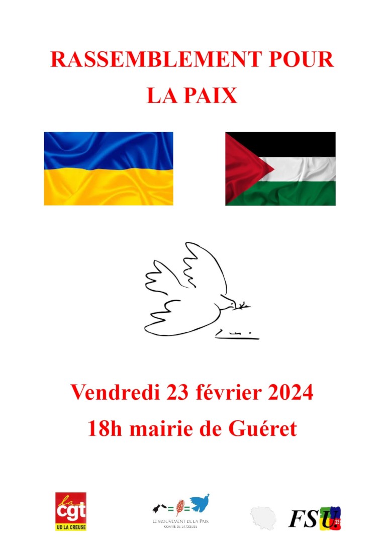 Rassemblement pour la paix