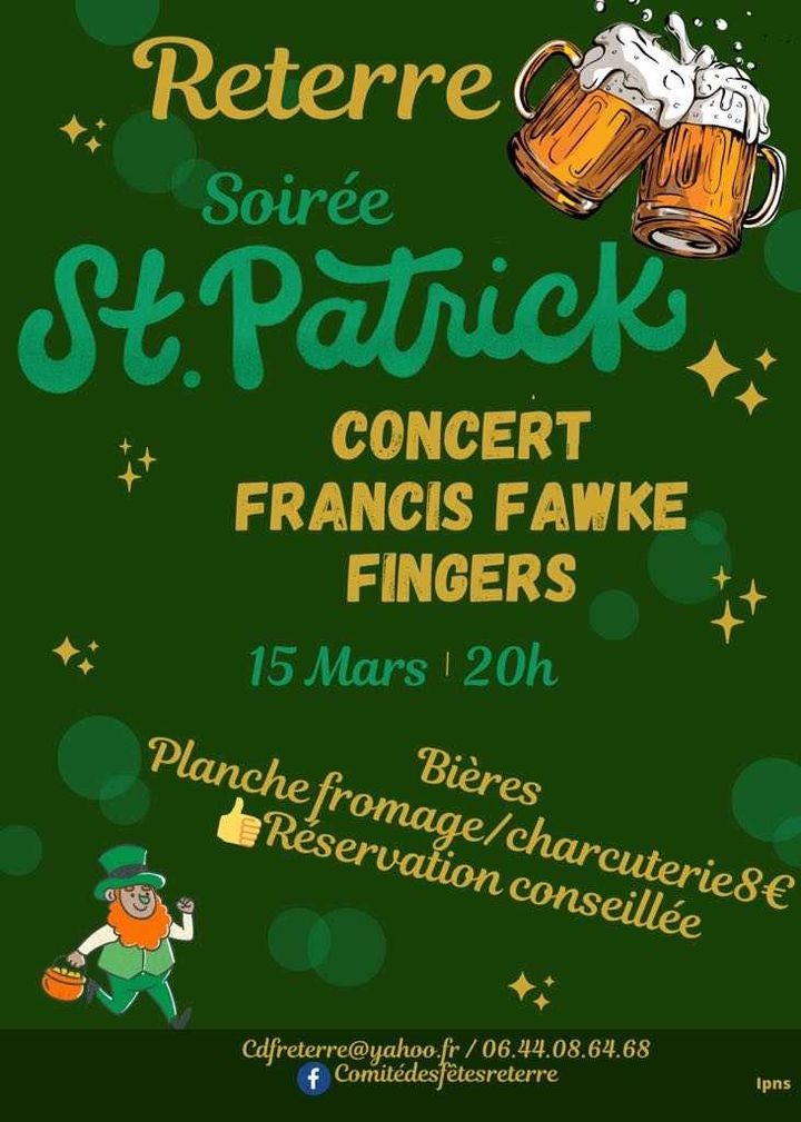 Soirée Saint-Patrick