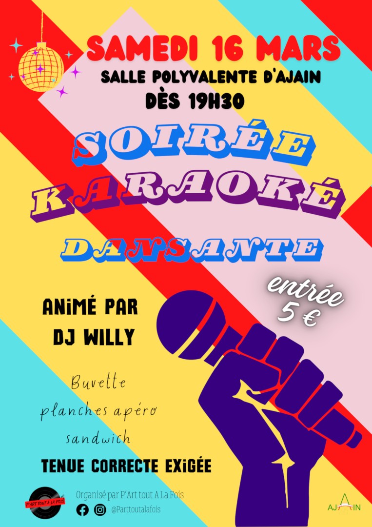 Soirée karaoké dansante