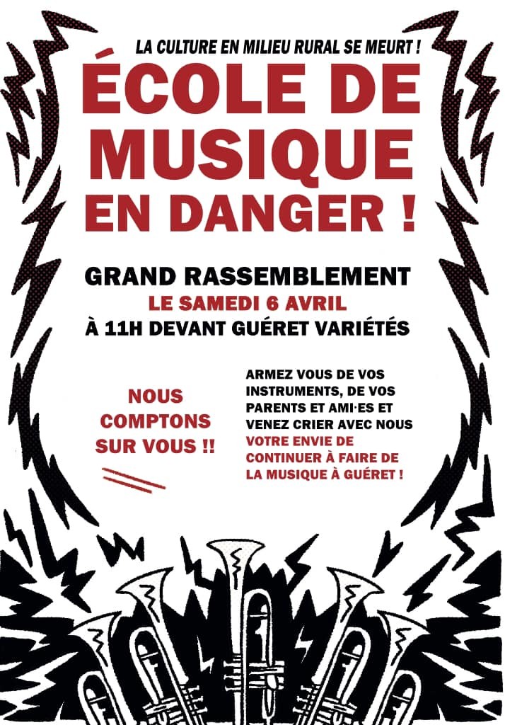 École de musique en danger !