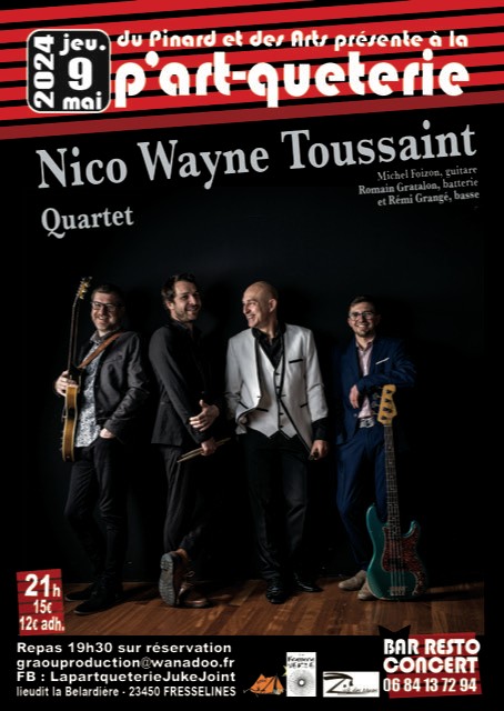 Nico Wayne Toussaint quartet