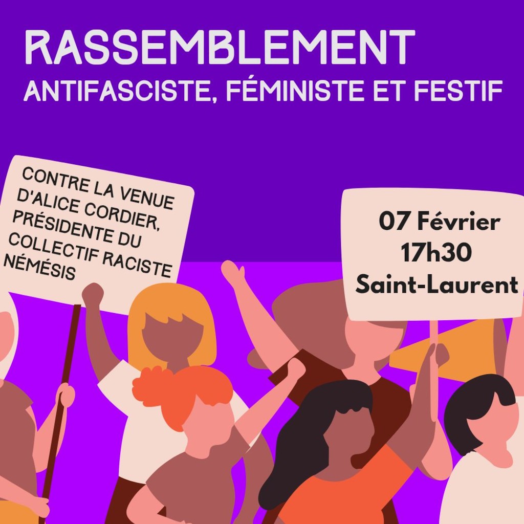 Rassemblement antifasciste, féministe et festif