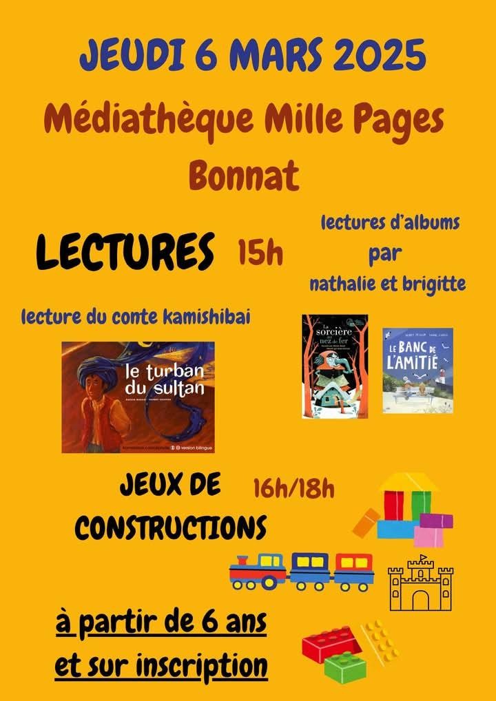 Lectures et jeux de constructions