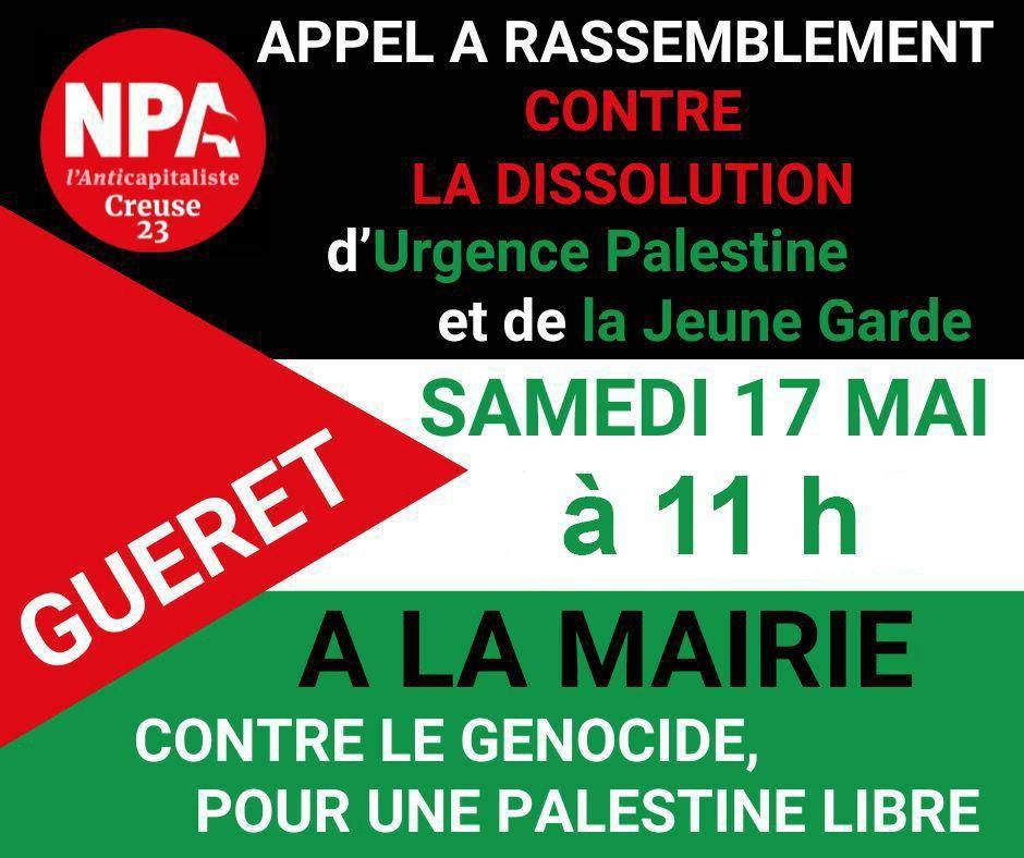 Rassemblement contre les dissolutions