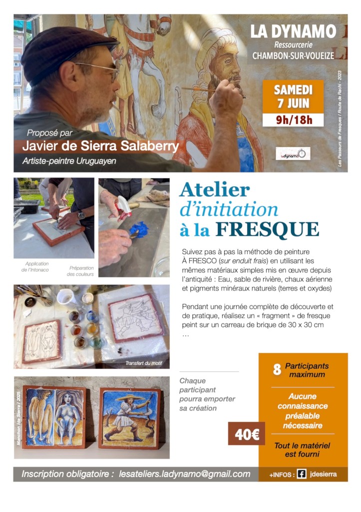 Atelier d'initiation à la fresque